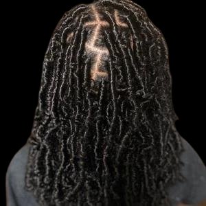 Crochet hair styling